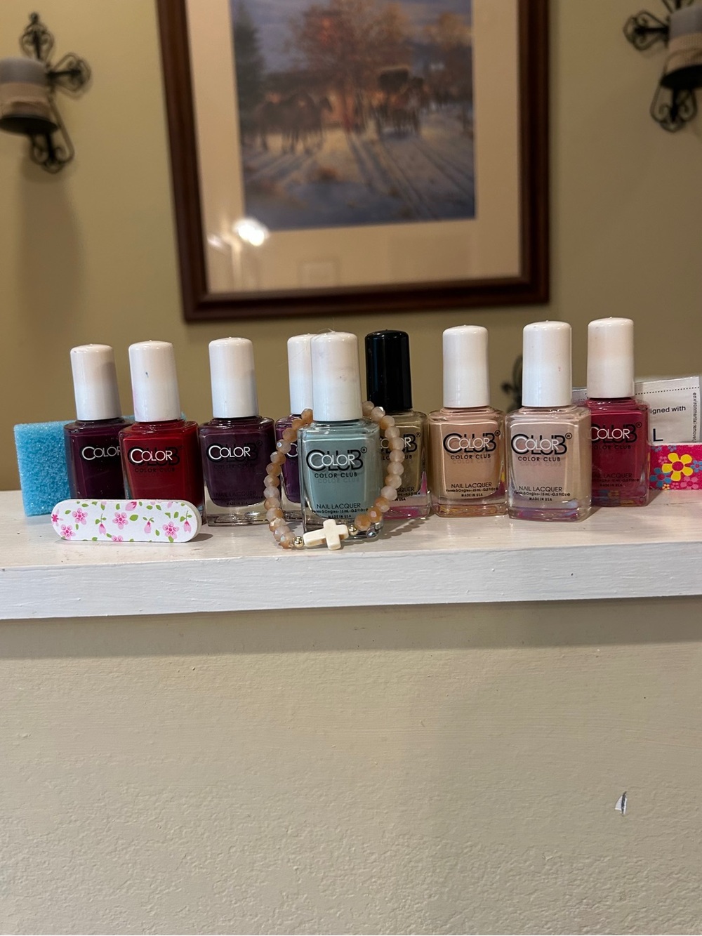 Color Club Pastel Mint & Neutral Nail Polish Set - Color Club